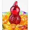 New K5 crystal Fortune Gourd decorative items, home decorative items, opening festival gifts, handicrafts and decorative items, factory direct sales Specification image